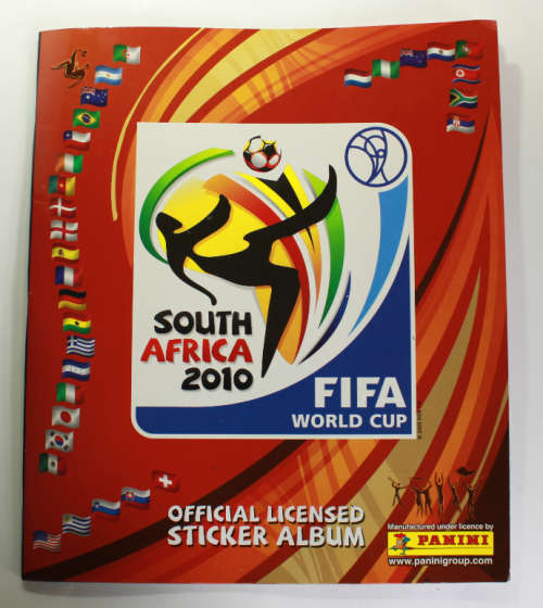 Official FIFA World Cup South Africa 2010 Sticker Album Unused Softcover Book