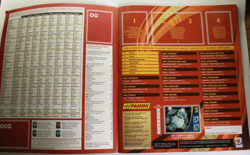 Official FIFA World Cup South Africa 2010 Sticker Album Unused Softcover Book