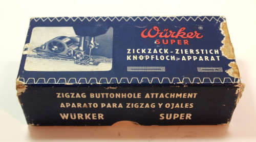 Wurker Super Zigzag Buttonhole Attachment For Singer and Pfaff High Shank Sewing Machines