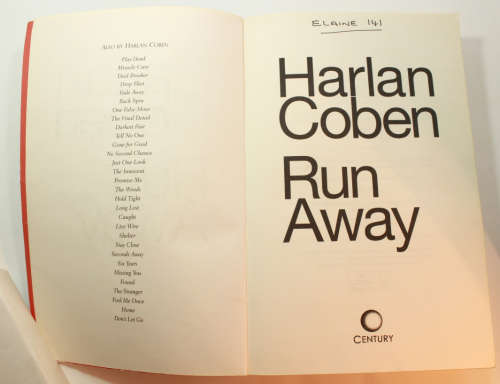 Run Away by Harlan Corben Softcover Book