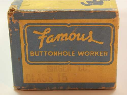 Vintage `Famous` Buttonhole Worker for Singer `CC` Sewing Machines