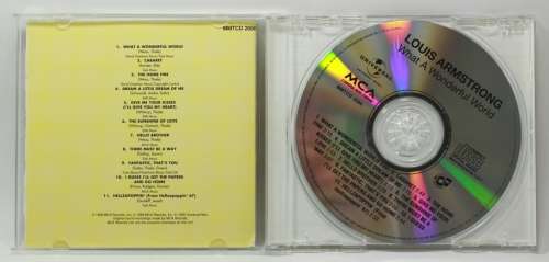 Louis Armstrong What A Wonderful World CD