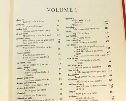 Popular Mechanics Do-It-Yourself Encyclopedia Set of 16 Hardcover Books 1968