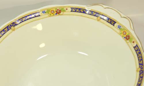 Vintage Grindley Cream Petal Serving Bowl