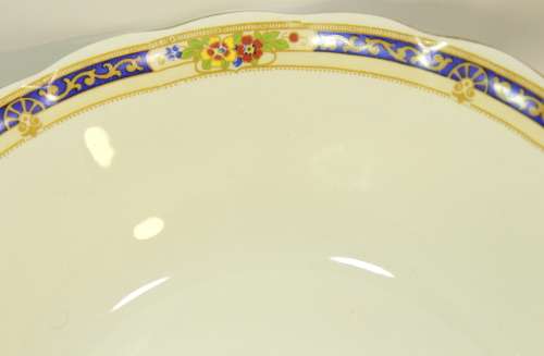 Vintage Grindley Cream Petal Serving Bowl