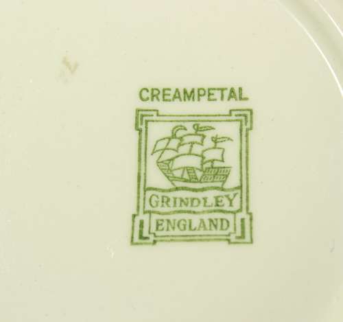 Vintage Grindley Cream Petal Serving Bowl