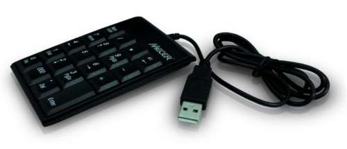 Mecer Chocolate Numeric Keypad USB KP-04U