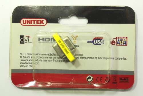 Unitek AD-DB9FF Gender Changer Serial Adapter