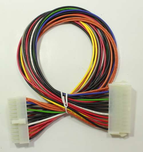 Lindy 24 Pin 40cm Computer Mainboard eATX Power Extension Cable No. 33223