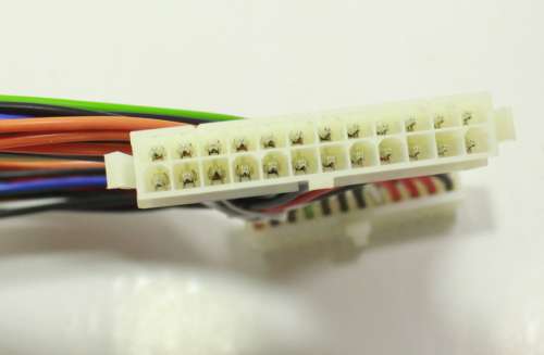 Lindy 24 Pin 40cm Computer Mainboard eATX Power Extension Cable No. 33223