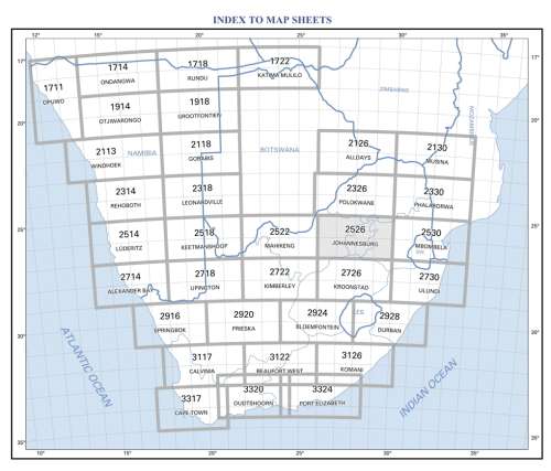 Digital Maps Southern Africa Aeronautical Charts ICAO Digital Download 1:500000 & 1: 1000000 Scale