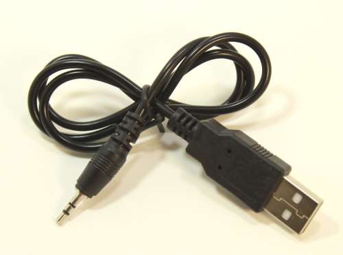 USB Type A Female 5 Volt to 2.5mm Mini Aux Audio Jack 0.5m