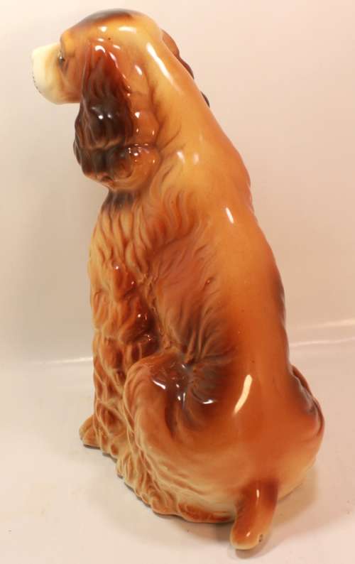 Vintage Cocker Spaniel Porcelain Figurine