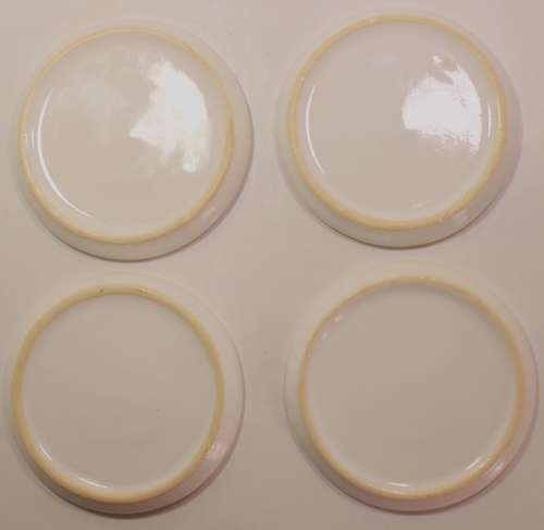 Four Small Decorative Delft Style Plates for Display