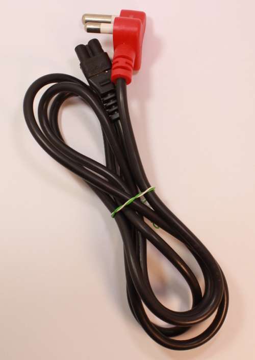 Computer Power Cable Dedicated Red Plug to 1 x Clover Plug for Laptop Power 1.8m