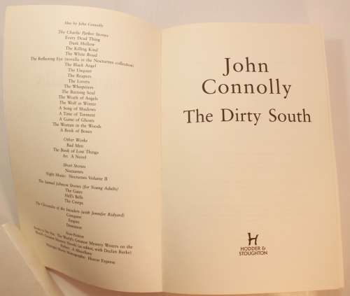 The Dirty South by John Connolly Softcover Book