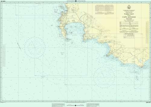 South Africa Nautical Charts Digital Format on 16GB USB Flash Drive