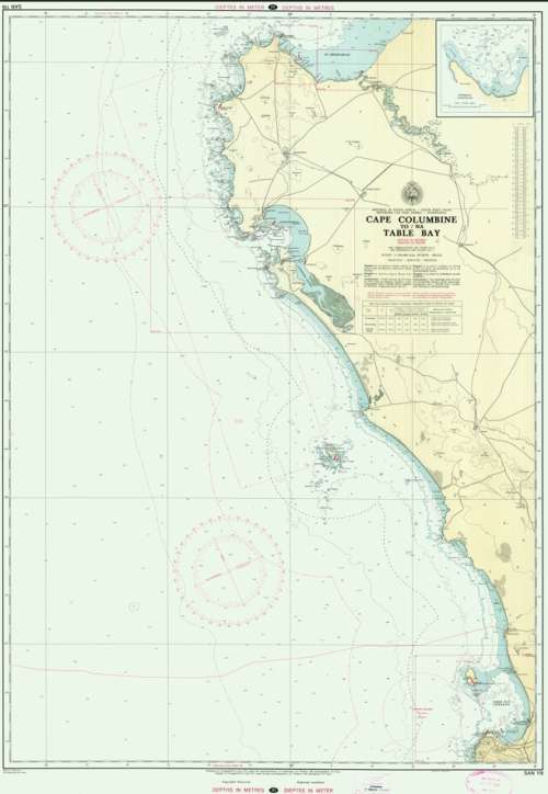 South Africa Nautical Charts Digital Format on 16GB USB Flash Drive