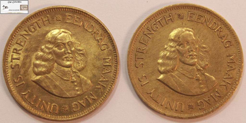 South Africa 1 Cent 1961 x 2 (Two Coins) Circulated