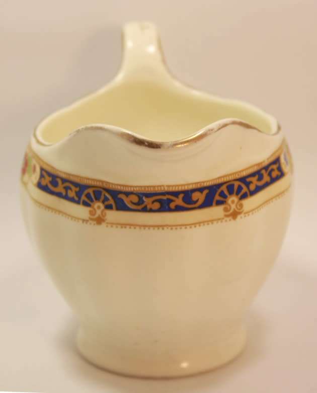 Vintage W H Grindley Cream Petal Milk Jug