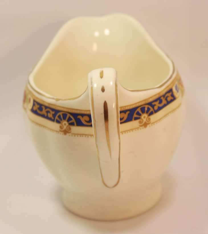 Vintage W H Grindley Cream Petal Milk Jug