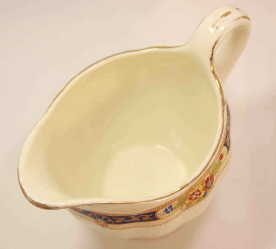 Vintage W H Grindley Cream Petal Milk Jug