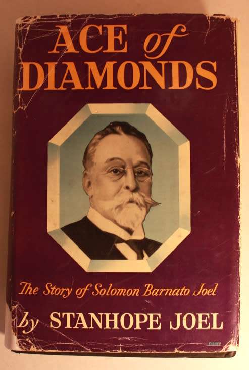 Ace Of Diamonds The Story of Solomon Barnato Joel by Stanhope Joel Hardcover Book