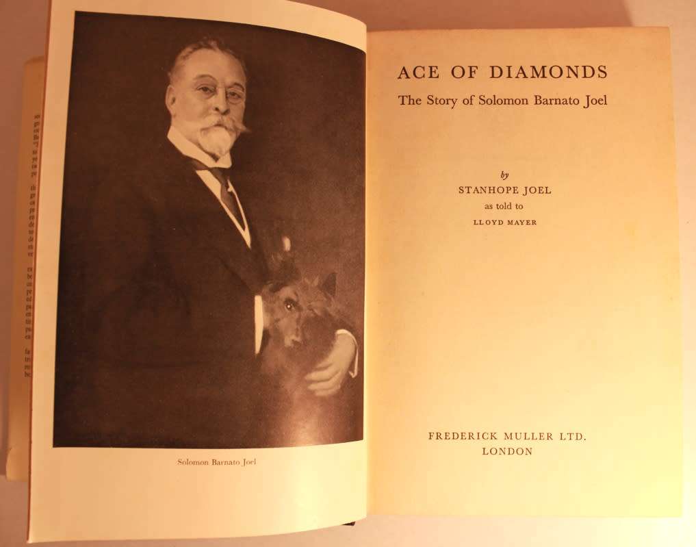 Ace Of Diamonds The Story of Solomon Barnato Joel by Stanhope Joel Hardcover Book