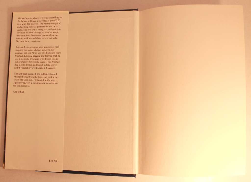 The Street Lawyer by John Grisham First Edition UK Hardcover Book