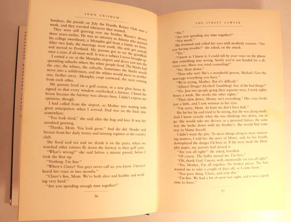 The Street Lawyer by John Grisham First Edition UK Hardcover Book