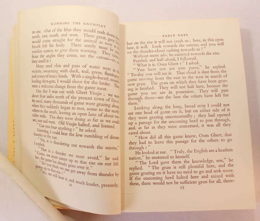 Running The Gauntlet Some Recollections of Adventures by George Mossop Softcover Book