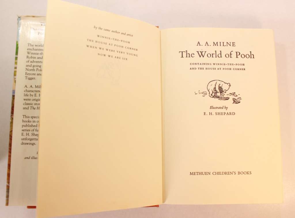 The World Of Pooh (Winnie The Pooh & The House At Pooh Corner) by A. A. Milne Hardcover Book