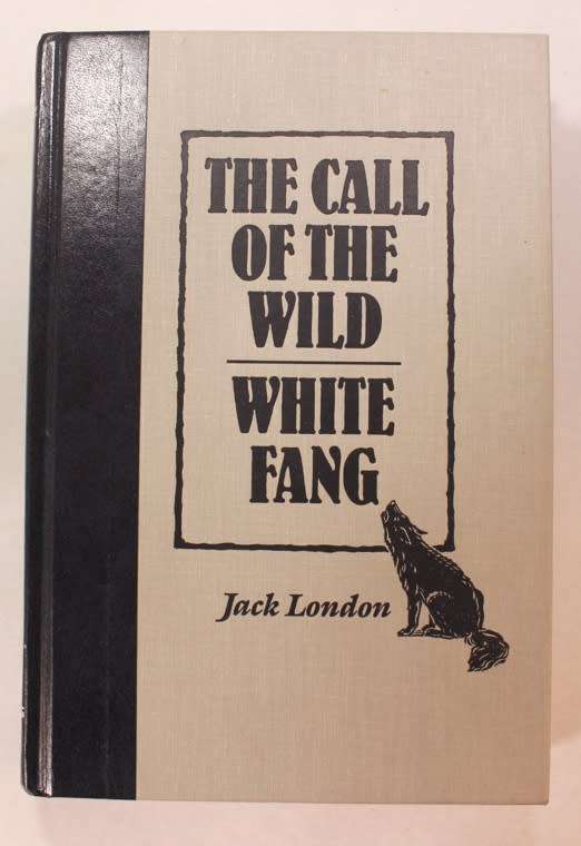 The Call Of The Wild and White Fang by Jack London Hardcover Book