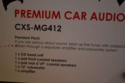 SONY MGONGO Car Audio Kit