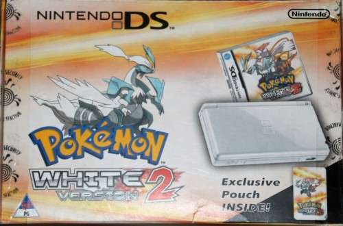 Nintendo DS lite : Pokemon White Version 2 Console