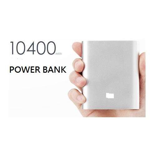 Mobile Power Bank 10400mAh External Battery Portable USB Charger Pack
