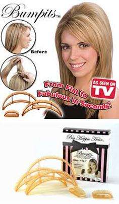 Big Happy Hair Bumpits - No more flat hair