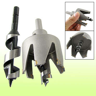 Door Lock Installation Cup Type Hole Saw Wood Auger Drill Bit Set