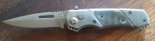 Stainless Steel Knife with Steel Handle