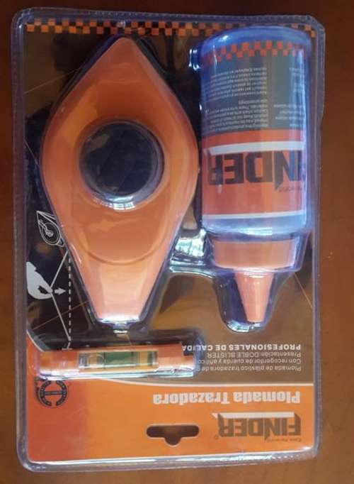 3pc Chalk Line Kit-Chalk, Chalk Line, Line Level Set