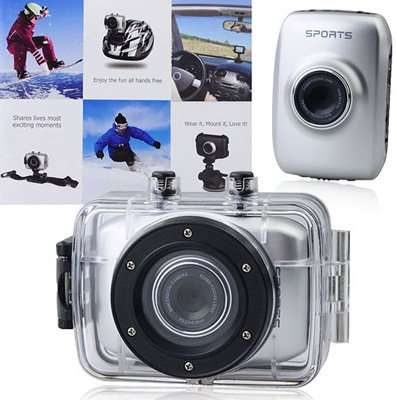 HD 720P Touch Panel MINI Sport Waterproof DVR Camera Action with Accessories
