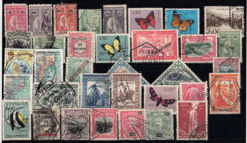 MOZAMBIQUE FINE USED SELECTION SOME OLDIES