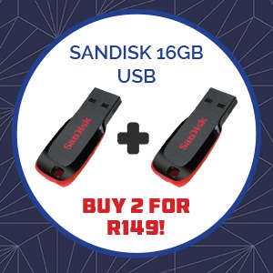 2 x SanDisk Cruzer Blade 16GB USB 2.0 Flash Drive