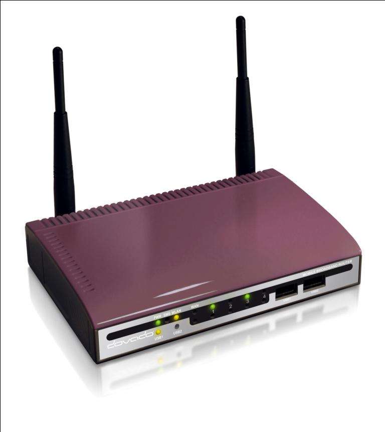 ROUTER USB 3G HSPA+ WIRELESS-N GIGABIT WIRED Dovado 4GR (NEW)(SUPPORTS Vodacom, MTN, Neotel, iBurst)
