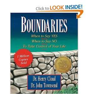 BOOK Boundaries: When to Say Yes, When to Say No (Dr Henry Cloud) (AS NEW)