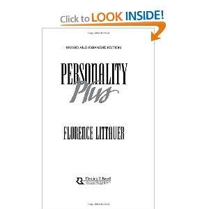 BOOK Personality Plus (Florence Littauer) (AS NEW)