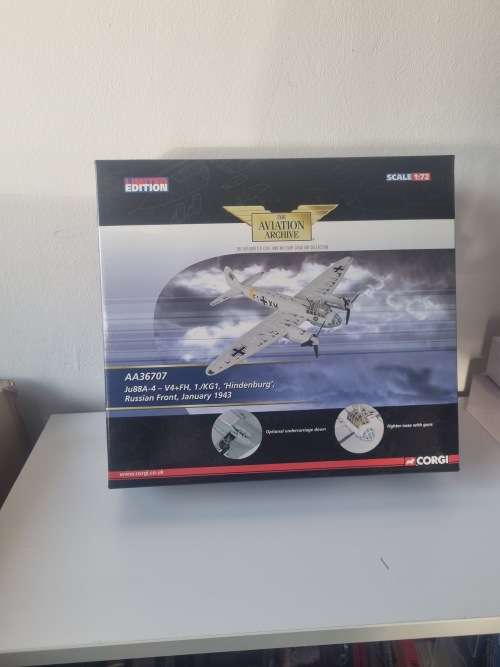 Corgi AA36707 Ju88A-4 - 1./KG1 `Hindenburg`