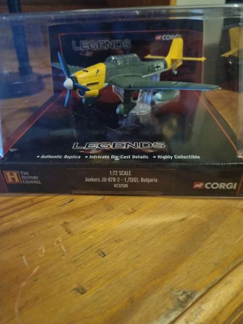 Corgi Aviation Archive Legends HC32508 Junkers Ju 87R Stuka Diecast Model