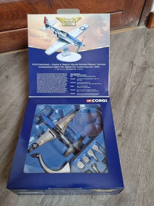 Corgi Aviation Archive P-51D Mustang - Cripes AMighty AA32205