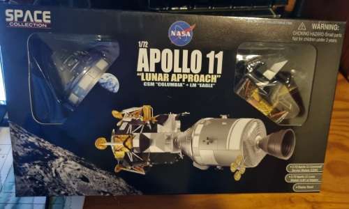 NASA Apollo 11 Lunar Approach Columbia/Eagle